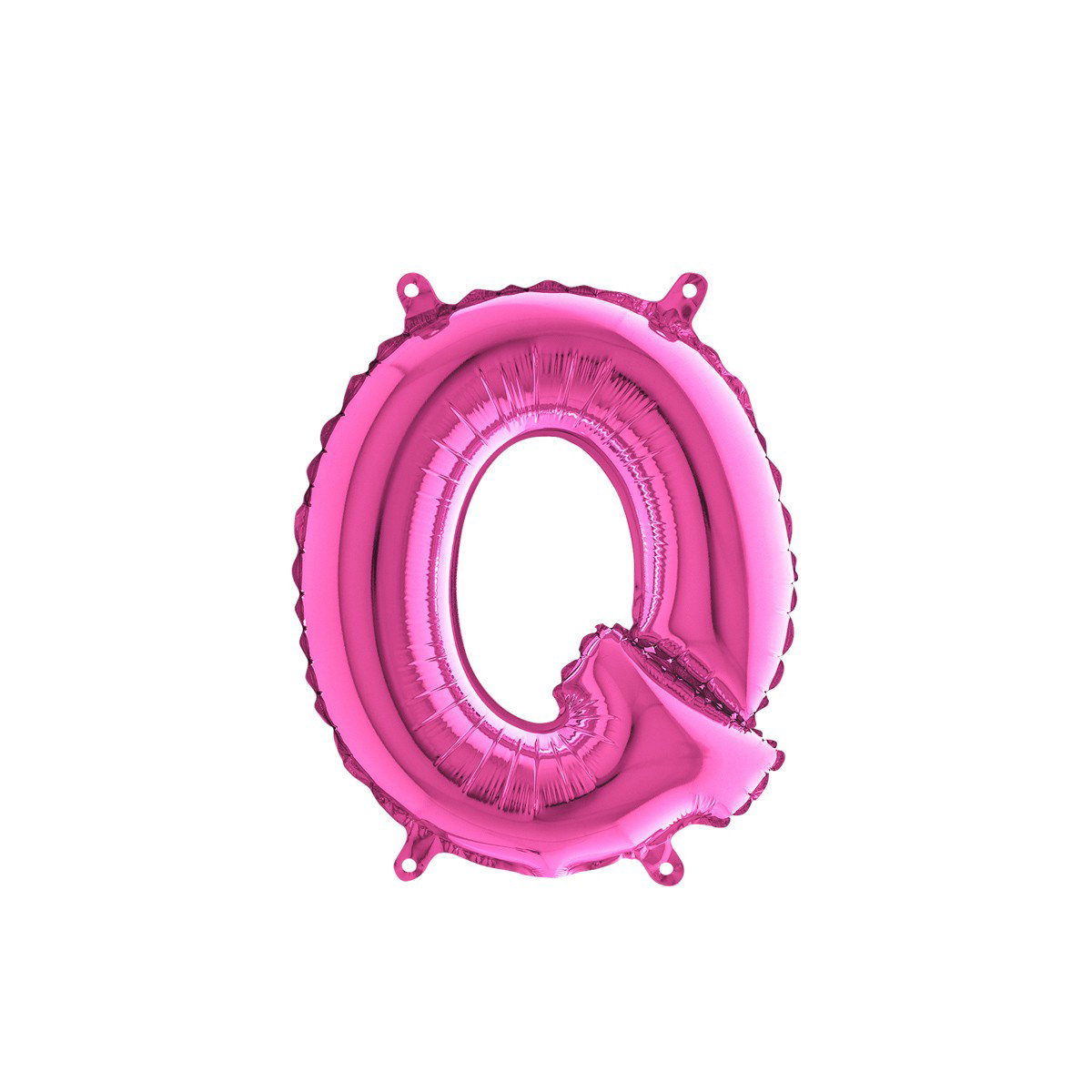 Bokstavsballong - Rosa - 35 cm (Q)