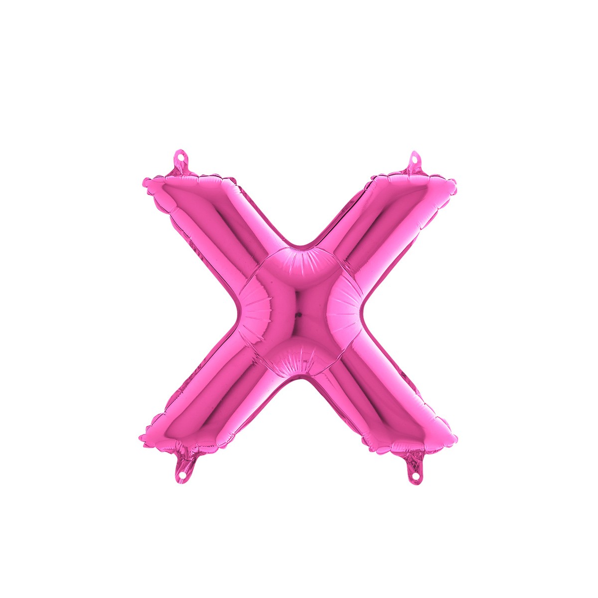 Bokstavsballong - Rosa - 35 cm (X)