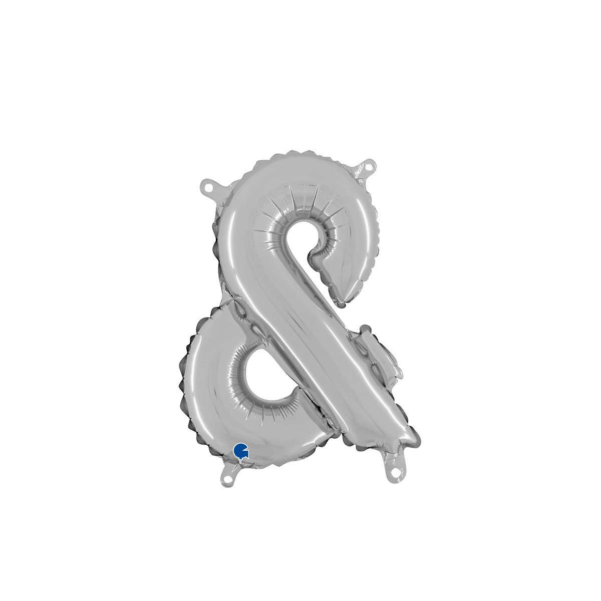 Bokstavsballong - Silver - 35 cm (&)