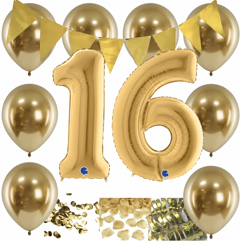 16-års festpaket, Guld, Stor