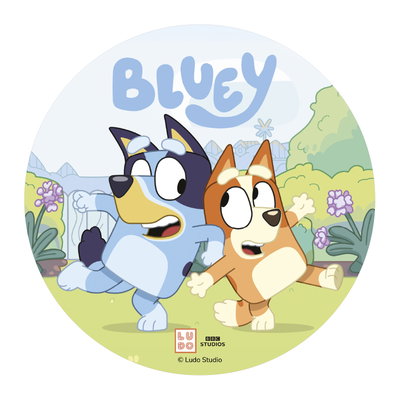 Tårtbild Bluey - 20 cm