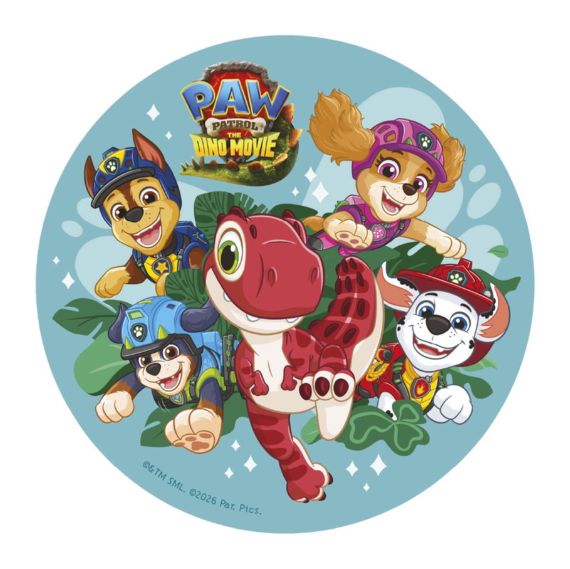 Tårtbild Paw Patrol - Movie - 20 cm