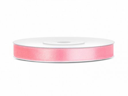 Satinband - Ljusrosa - 6mm