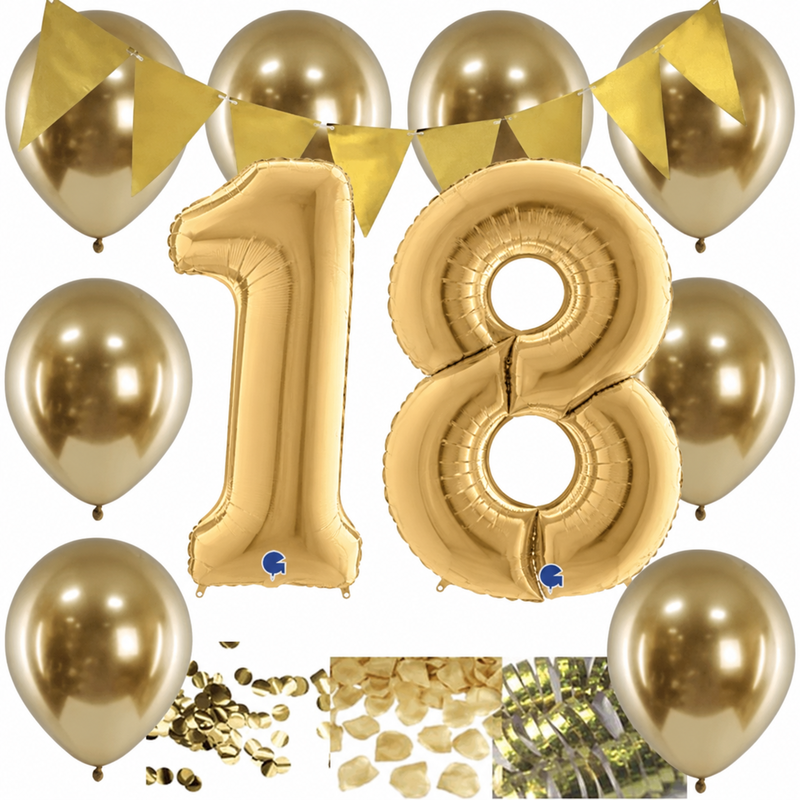 18-års festpaket, Guld, Stor