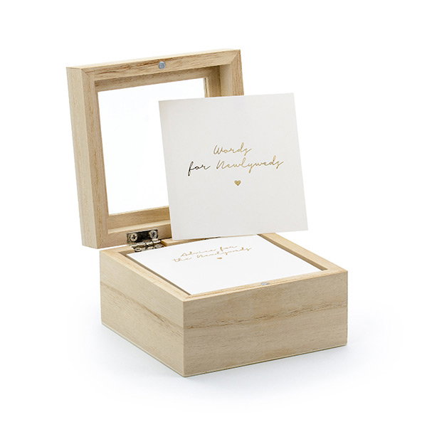 Gästbok Wedding Advice Box