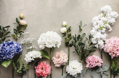 Konstgjord Blomma Pion Vit