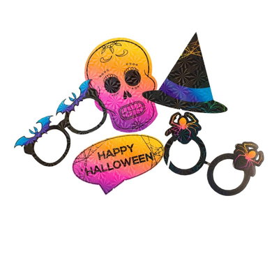 Fotorekvisita Halloween – 10-pack