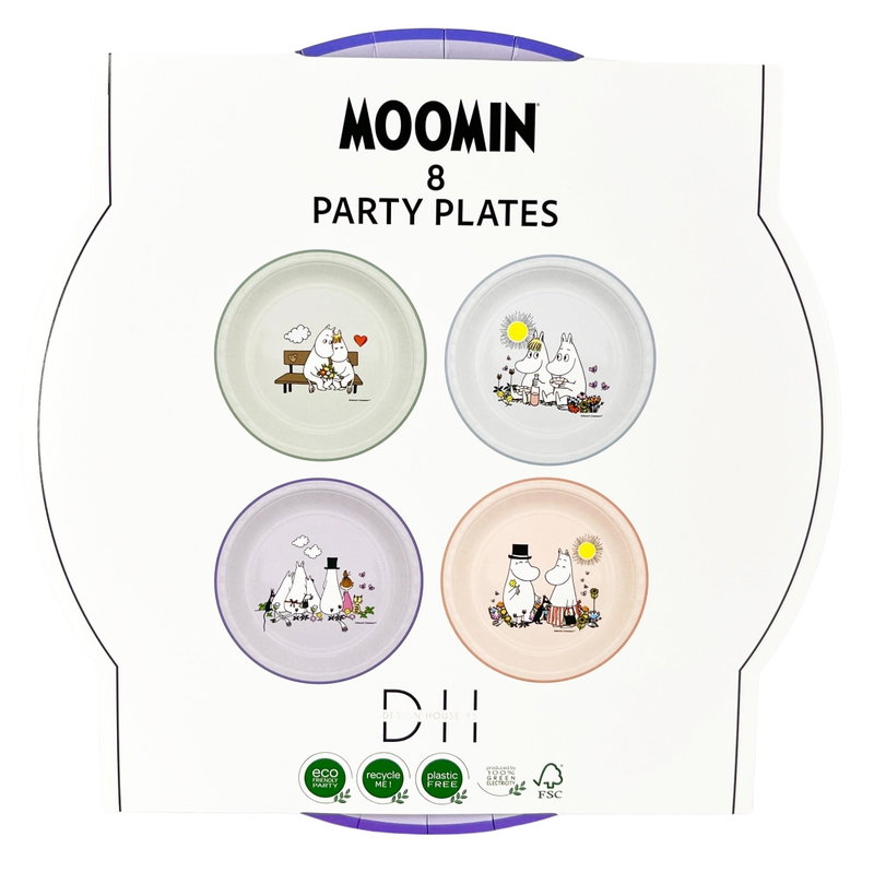 Papptallrikar – Mumin – 8 st