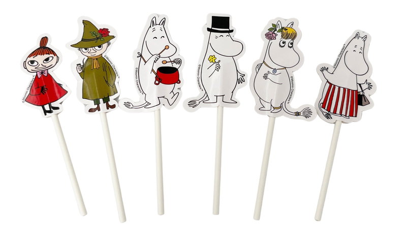 Cake toppers – Mumin – 12 st