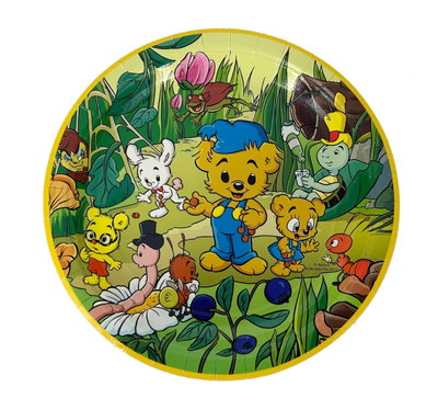 Papptallrikar – Bamse Natur – 8 st