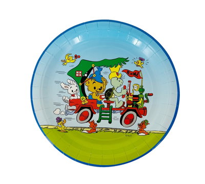 Papptallrikar – Bamse Natur – 8 st