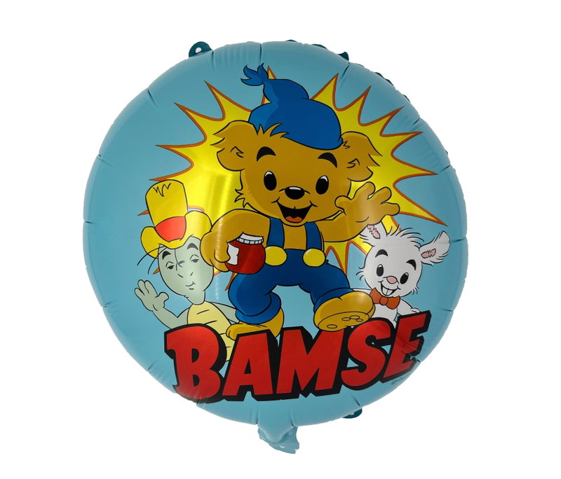 Folieballong – Bamse Blå – 35 cm