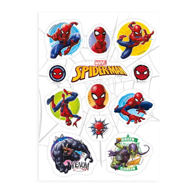 Mini Tårtbilder Spiderman
