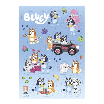 Bluey Och Bingo Mini Tårtbilder