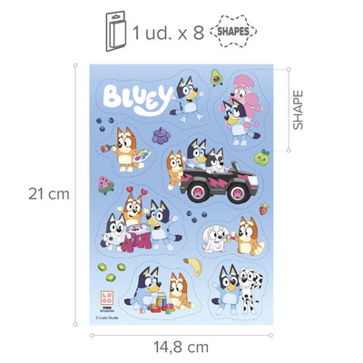Bluey Och Bingo Mini Tårtbilder