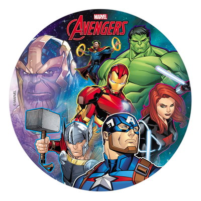 Tårtbild Avengers - 20 cm