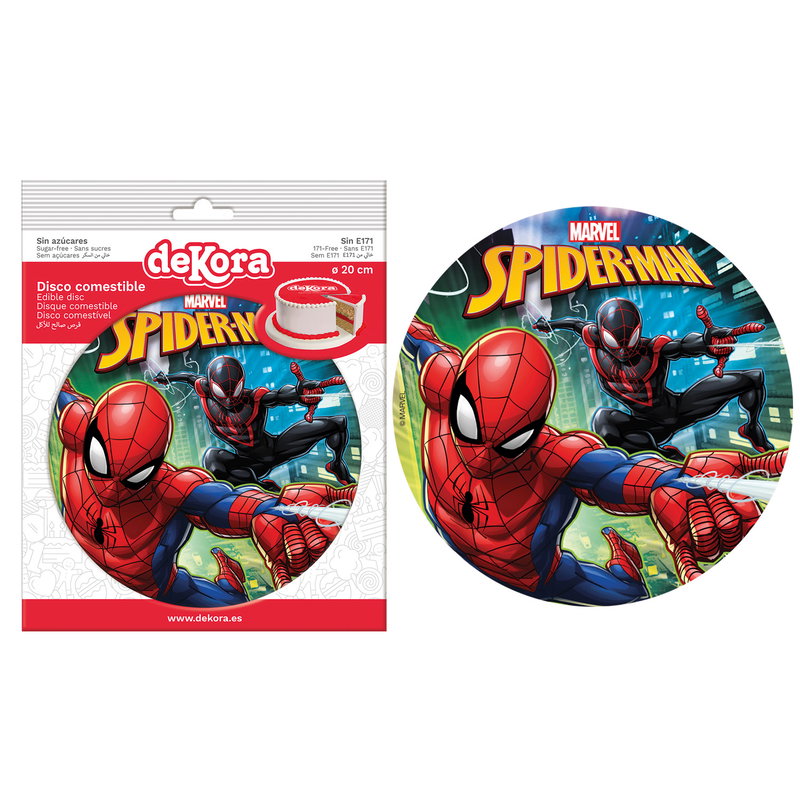 Spiderman Tårtbild - 20 cm