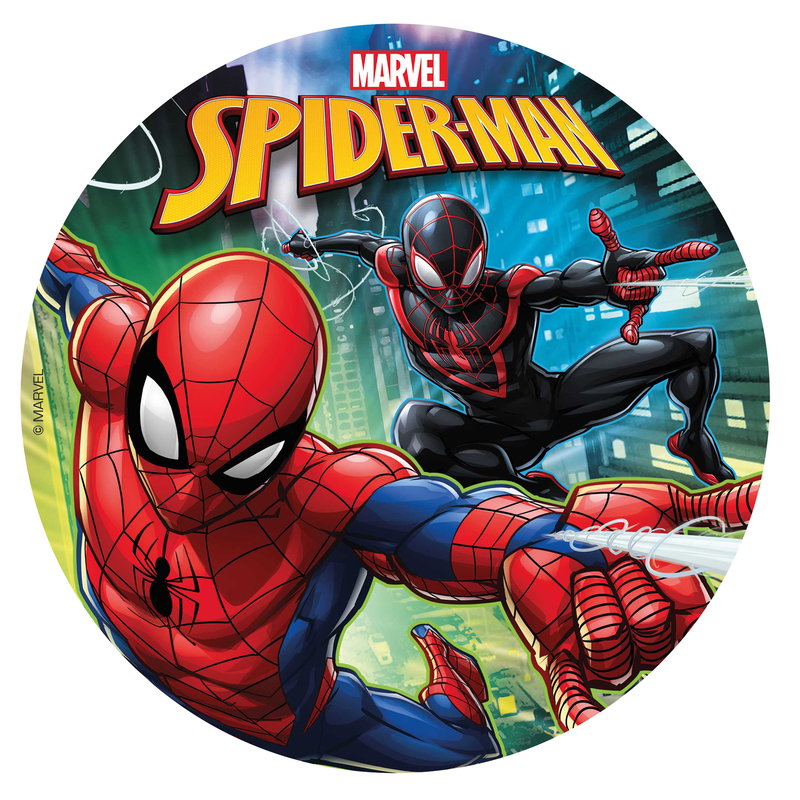Spiderman Tårtbild - 20 cm