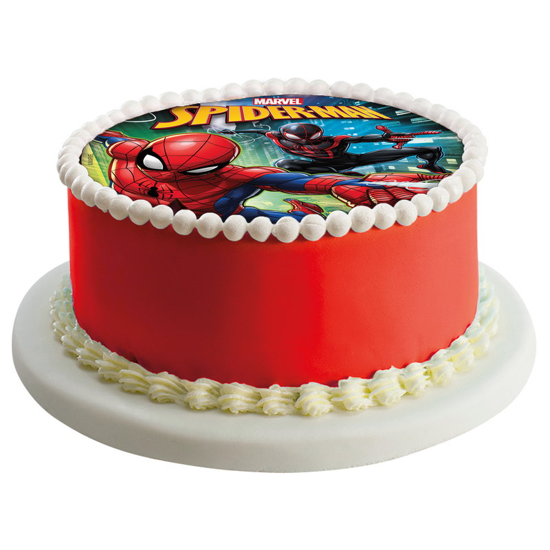 Spiderman Tårtbild - 20 cm