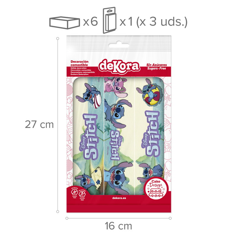 Stitch Tårtdekorband
