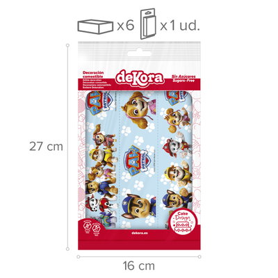 Paw Patrol Tårtdekorband