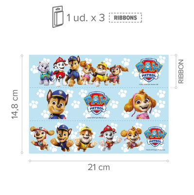236134-RIBBONS PAW PATROL COMESTIBLE A5 148X21CM_3