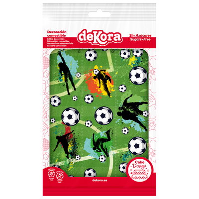 Fotboll Tårtdekorband
