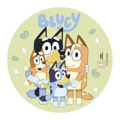 Bluey Och Bingo Tårtbild - 20 cm