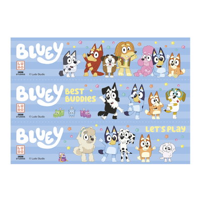 Bluey Tårtdekorband