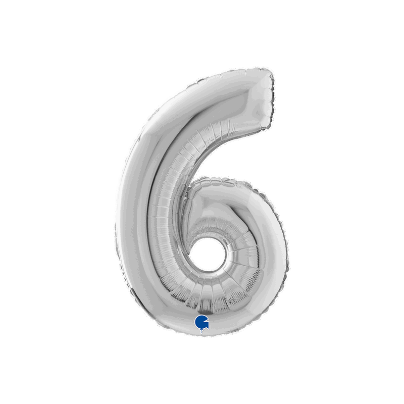 Ballongsiffra - Sex Silver 66 cm
