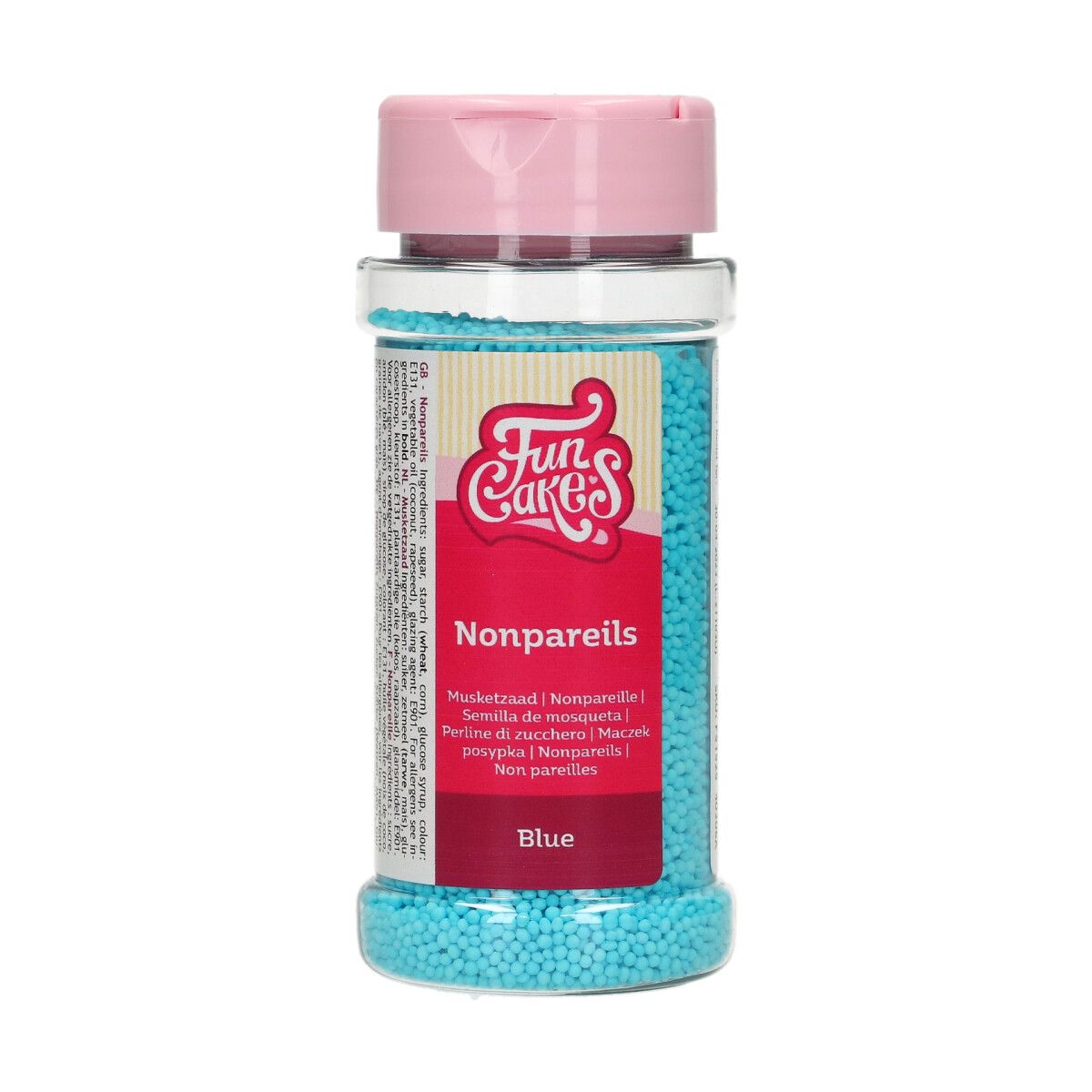 Strössel - Nonpareils - Ljusblå - FunCakes