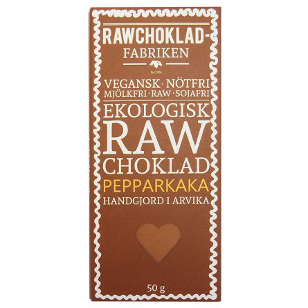 Rawchoklad - Pepparkaka