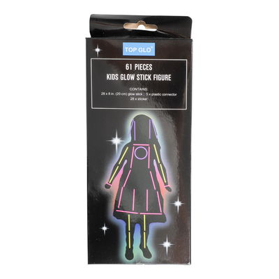 Glow in the dark Stickers Barn Flicka