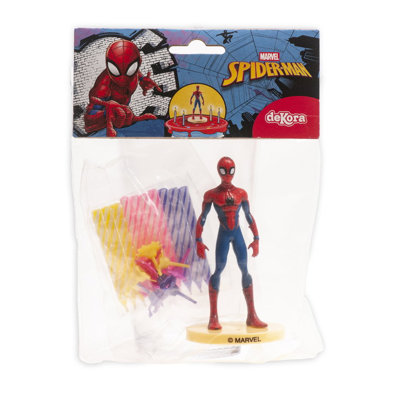Spiderman - Tårtljus