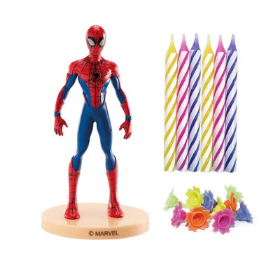Spiderman - Tårtljus