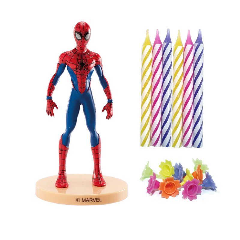 Spiderman - Tårtljus