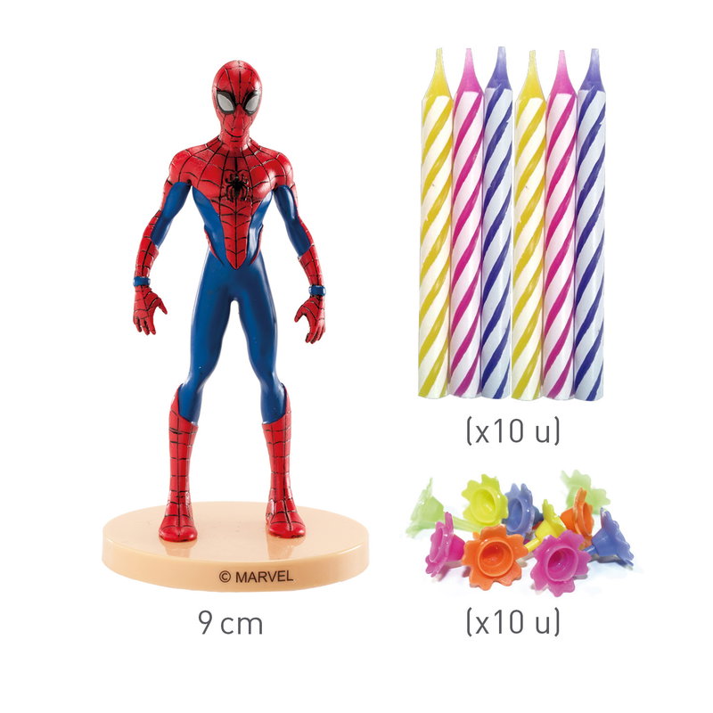 Spiderman - Tårtljus