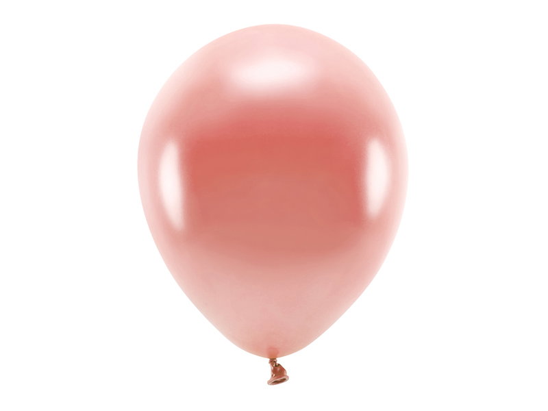 EKO ballonger Metallisk Roséguld 10 pack