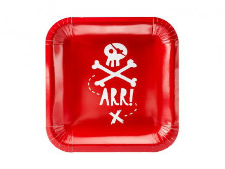 Papptallrikar - Pirates