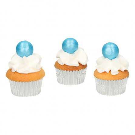 Dekoration - Choco Balls - Blå - FunCakes