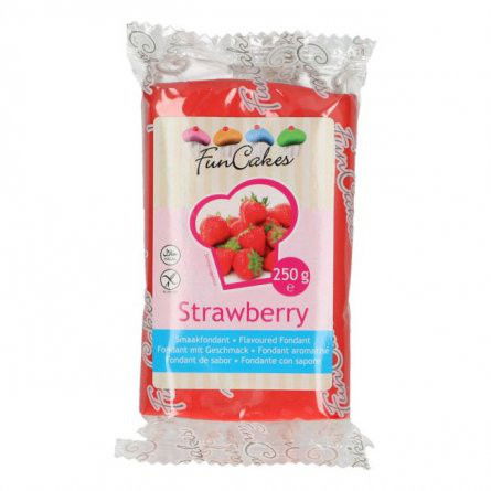 Fondant - Strawberry - FunCakes**