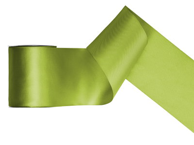 Satinband Äppelgrön