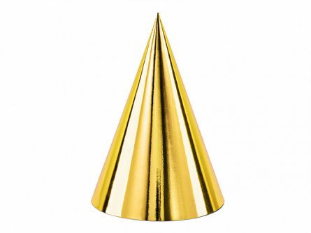 Partyhattar - Guldmetallic