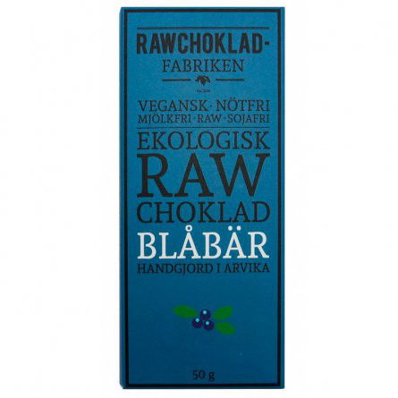 Rawchoklad - Blåbär
