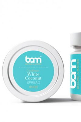 Kokos & mandelkräm - BAM - 200g