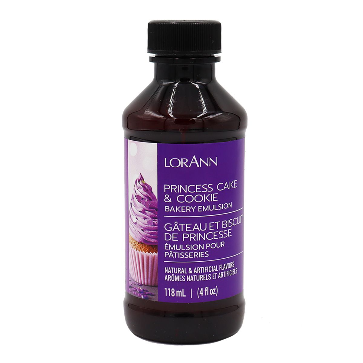 LorAnn Bakery Emulsion Princess Cake & Cookie, flaska 118 ml