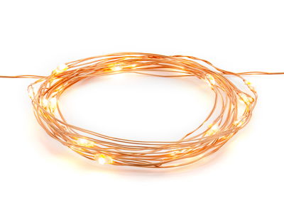 Ljusslinga LED Koppar