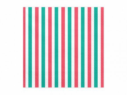 Servetter - Stripes - Jul