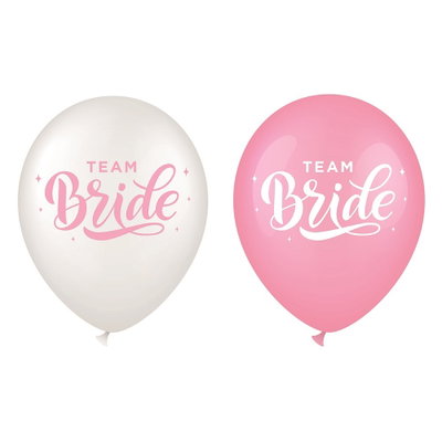 Team Bride-ballonger, 6-pack