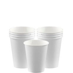 Pappmuggar - Frosty White - Vita